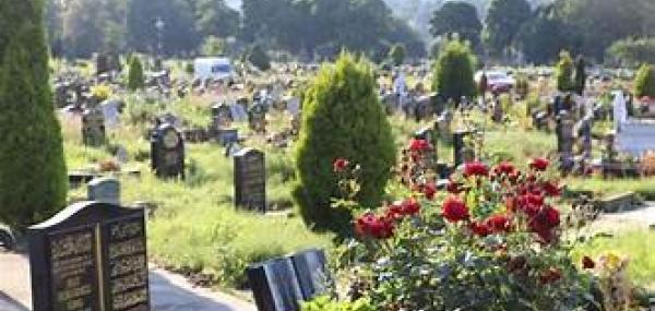 Beautification landmark gravesite